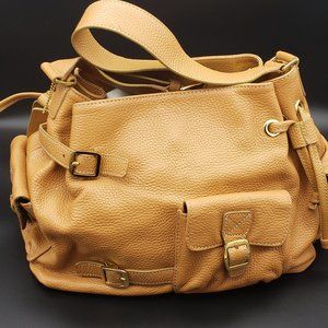Maxx New York Tan Shoulder Bag